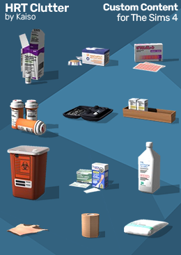 HRT Clutter Buy Mode Catalog for The Sims 4